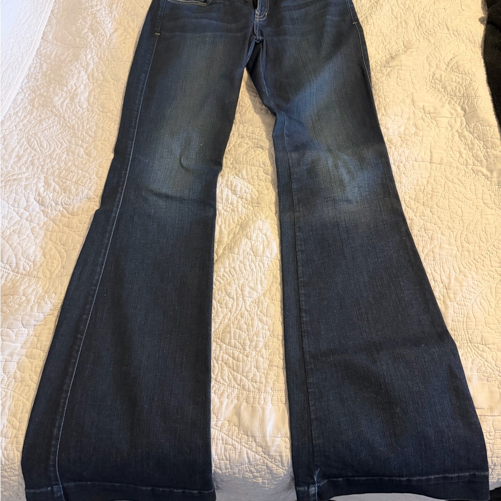 Guess Dark Blue Flare Women's Jeans